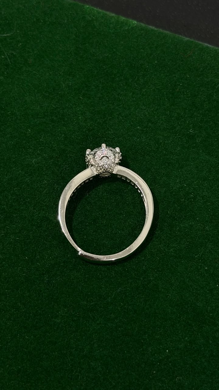 PURE SILVER WOMEN'S RING WR0027