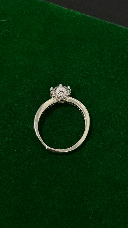 PURE SILVER WOMEN'S RING WR0027