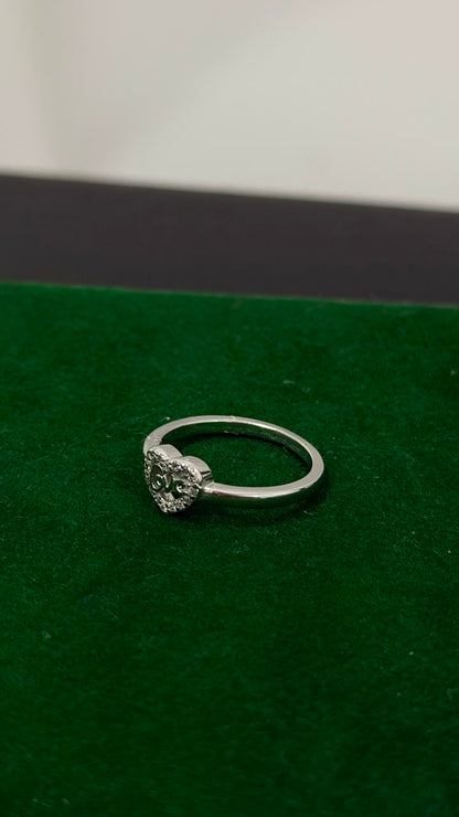 PURE SILVER WOMEN'S RING WR0029