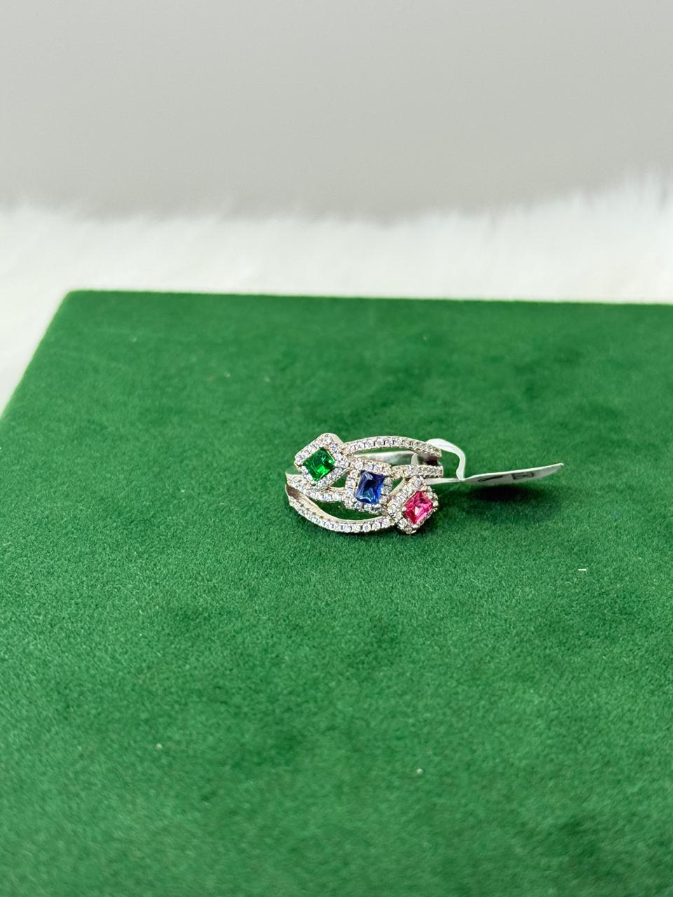 PURE SILVER WOMEN'S RING WR0031