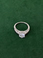 PURE SILVER WOMEN'S RING WR0038