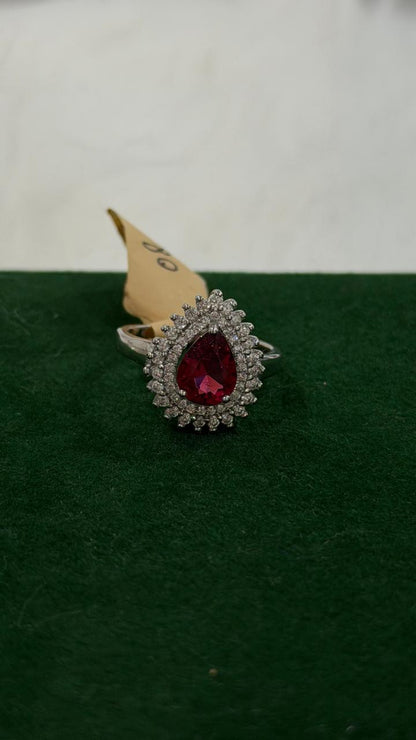 PURE SILVER WOMEN'S RING WR0044