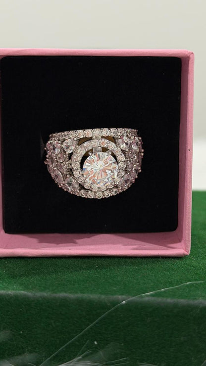 PURE SILVER WOMEN'S RING WR0047