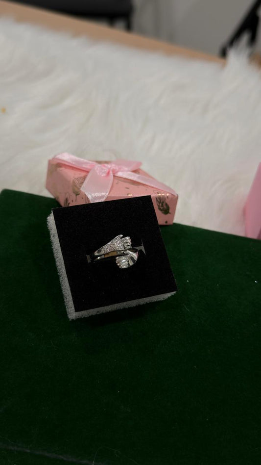 PURE SILVER WOMEN'S RING WR0049
