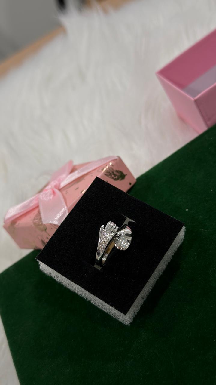 PURE SILVER WOMEN'S RING WR0049