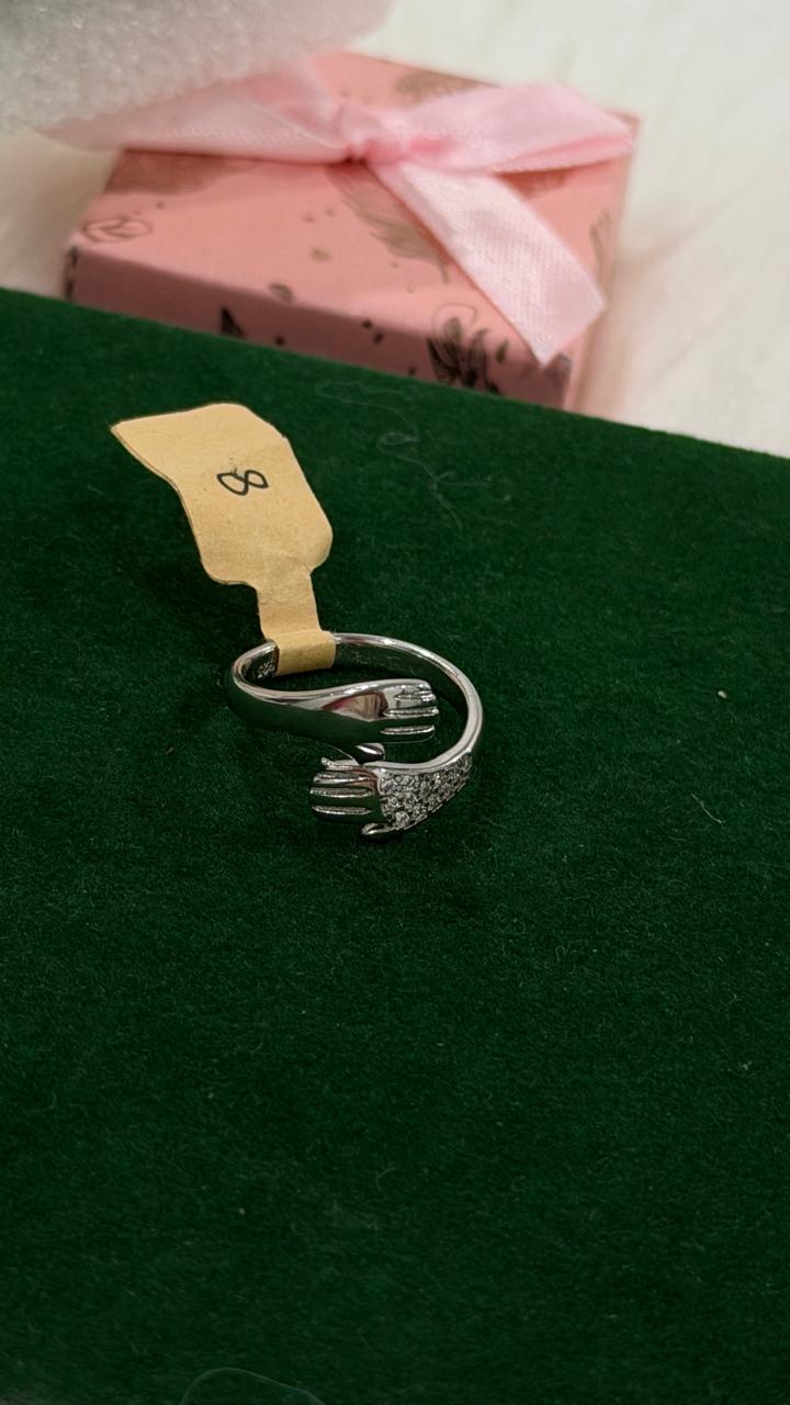 PURE SILVER WOMEN'S RING WR0049