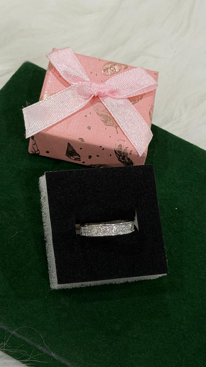 PURE SILVER WOMEN'S RING WR0050