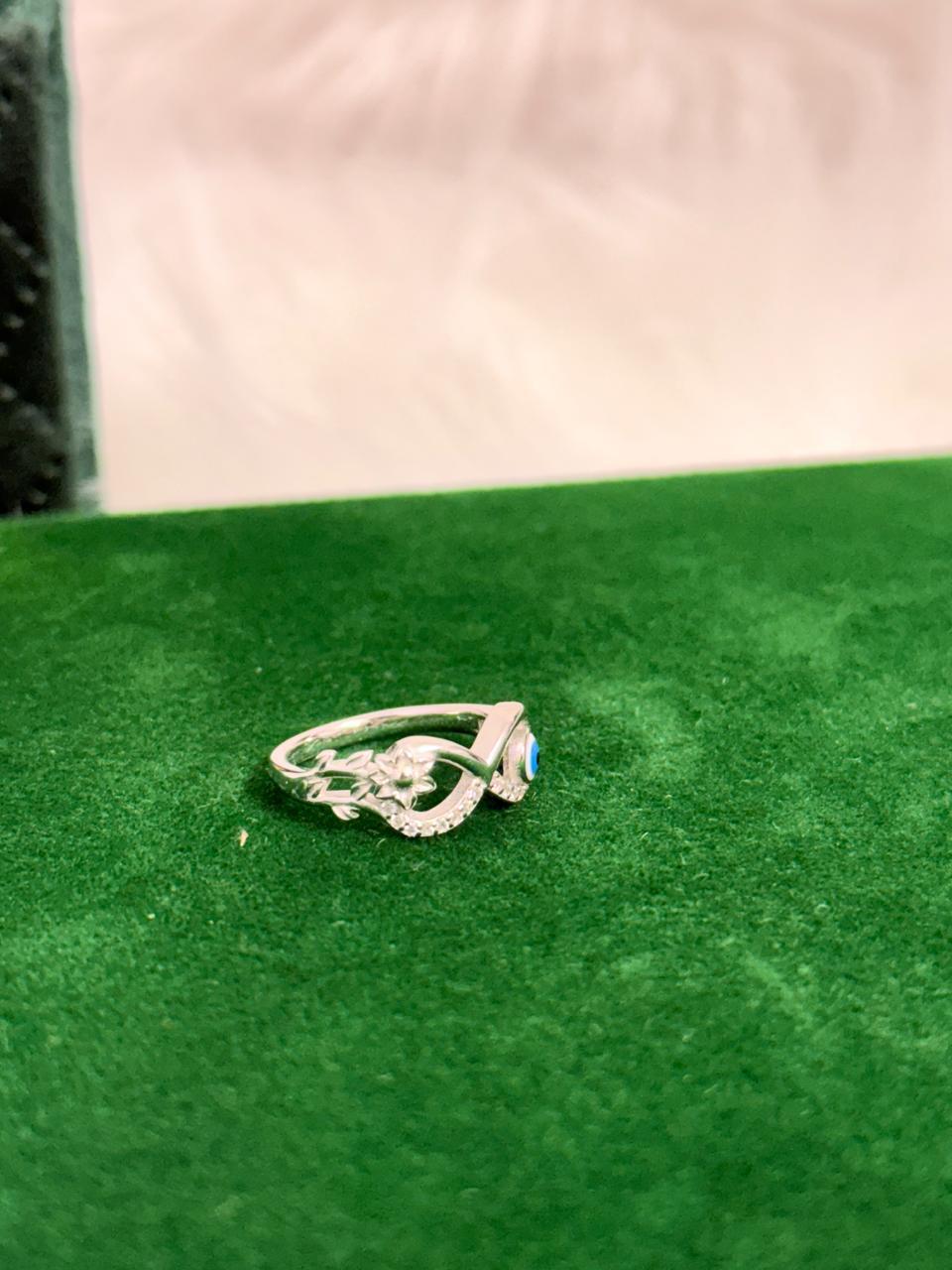 PURE SILVER WOMEN'S RING WR0052