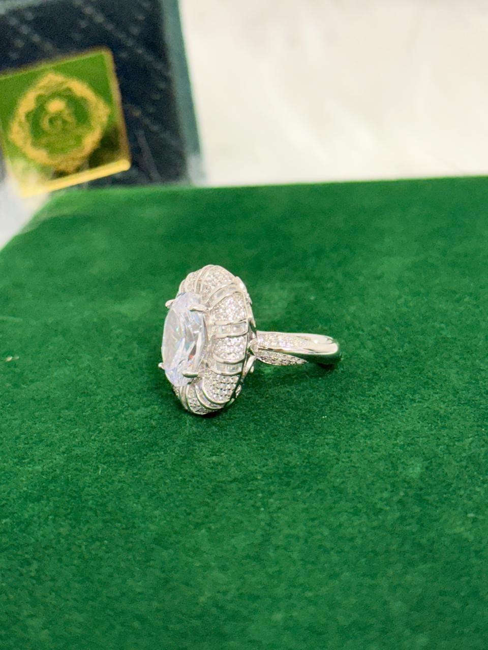 PURE SILVER WOMEN'S RING WR0053