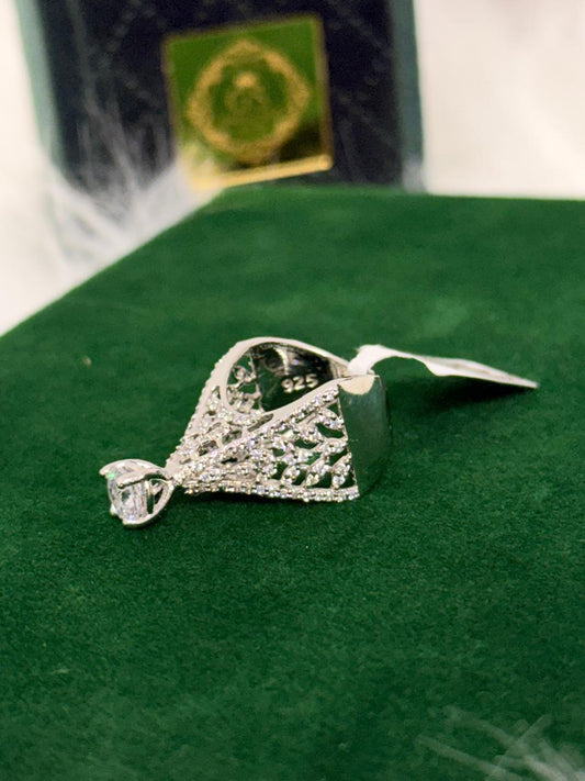 PURE SILVER WOMEN'S RING WR0054