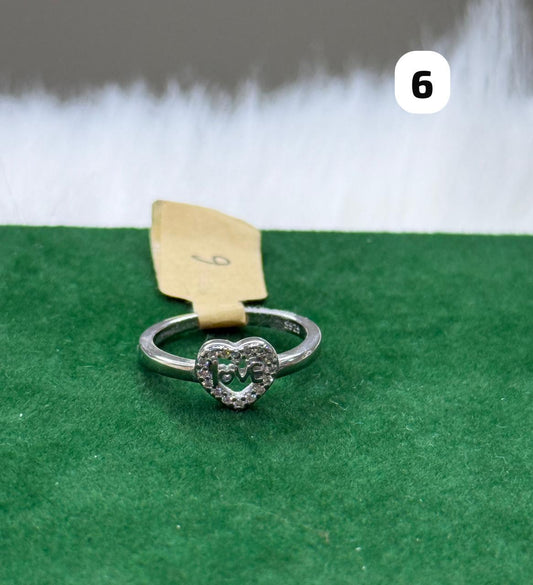 PURE SILVER WOMEN'S RING WR0068