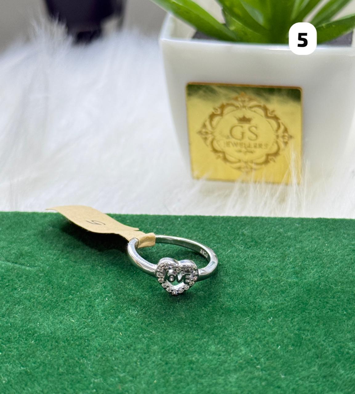 PURE SILVER WOMEN'S RING WR0081
