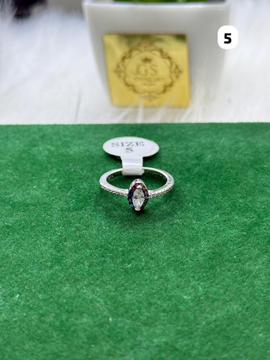 PURE SILVER WOMEN'S RING WR0084