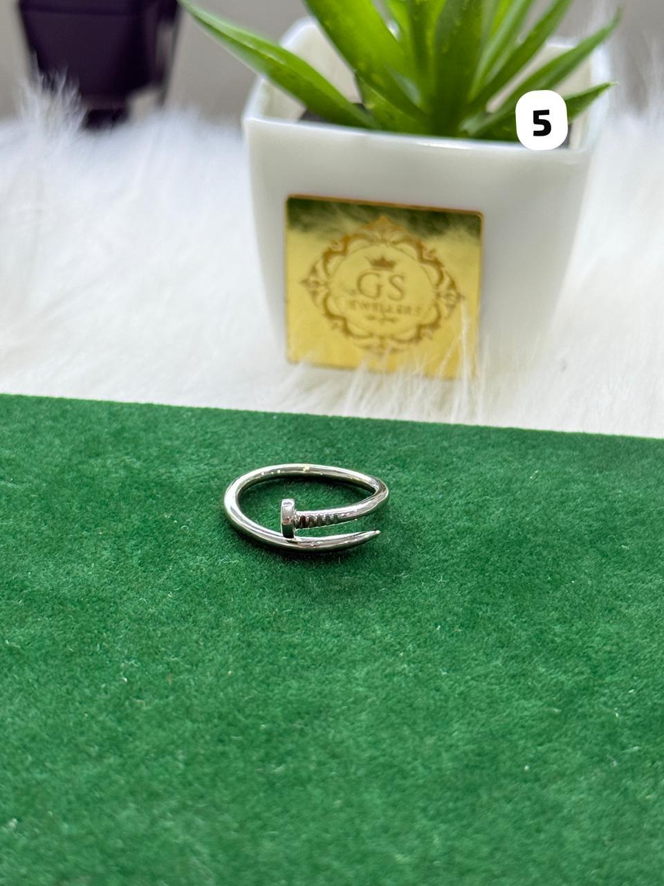 PURE SILVER WOMEN'S RING WR0083