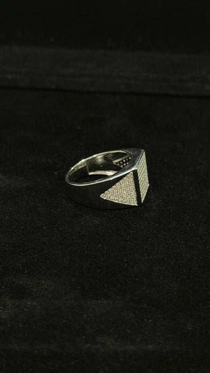 PURE SILVER MEN'S RING MR005