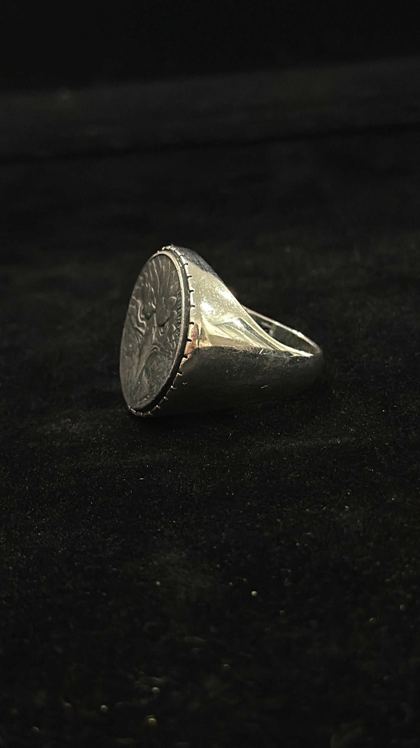 PURE SILVER MEN'S RING MR008