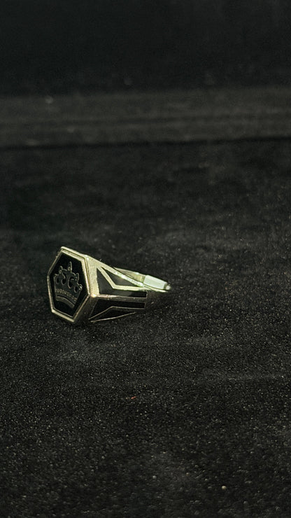 PURE SILVER MEN'S RING MR009