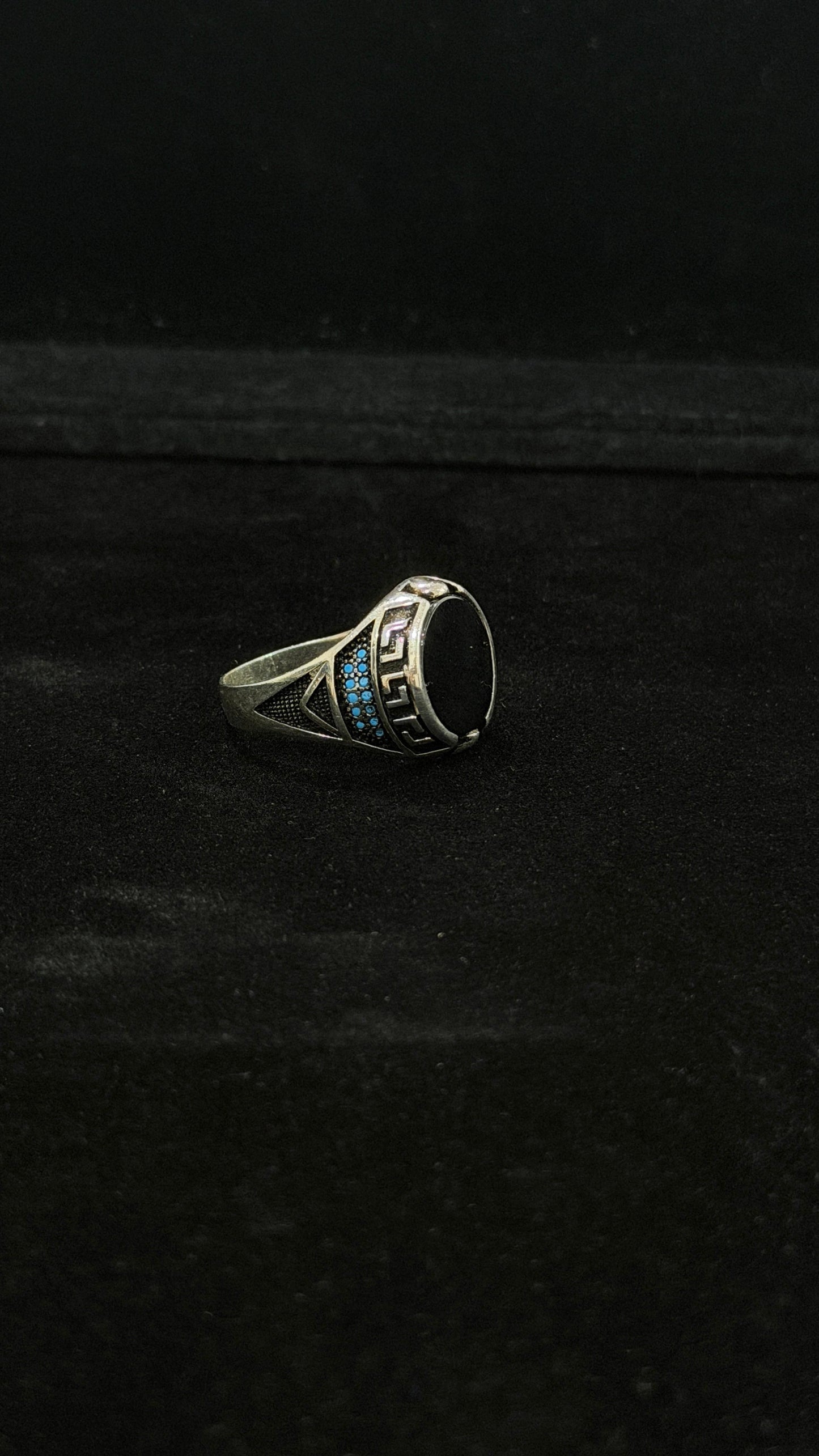 PURE SILVER MEN'S RING MR002
