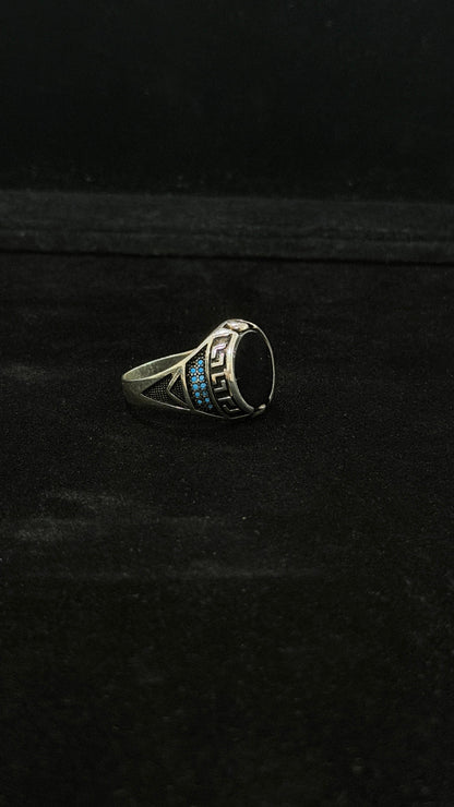 PURE SILVER MEN'S RING MR002