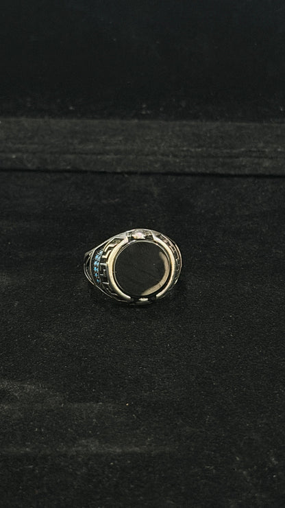PURE SILVER MEN'S RING MR002