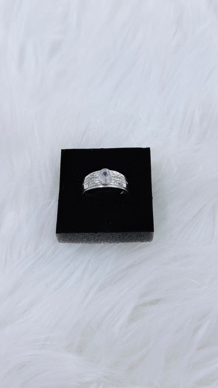 PURE SILVER MEN'S RING MR0018