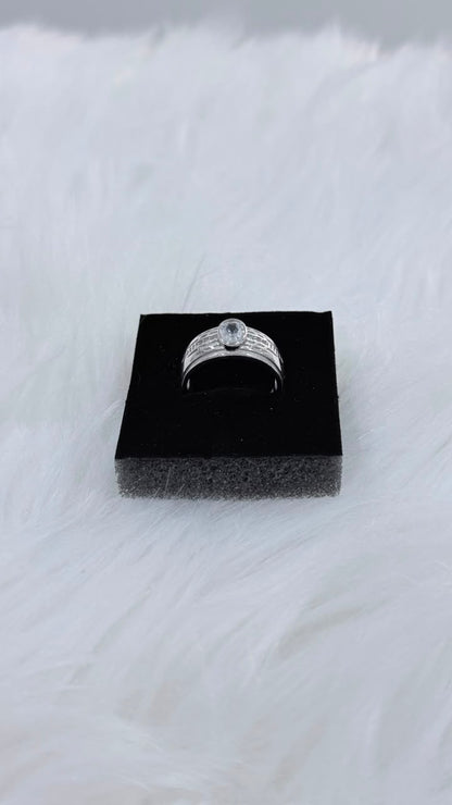 PURE SILVER MEN'S RING MR0018