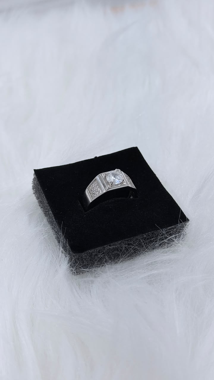 PURE SILVER MEN'S RING MR0024