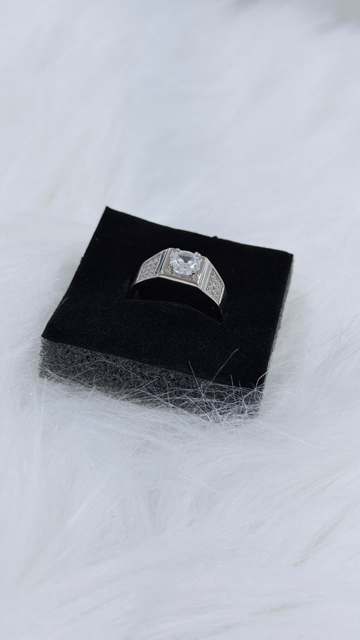 PURE SILVER MEN'S RING MR0024