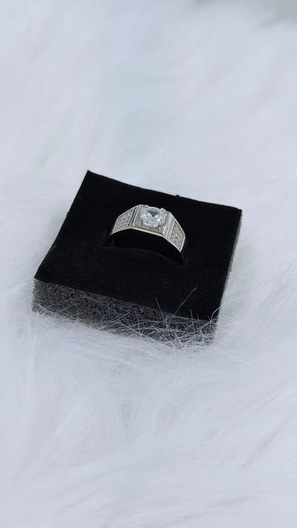 PURE SILVER MEN'S RING MR0024