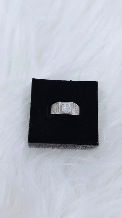 PURE SILVER MEN'S RING MR0024