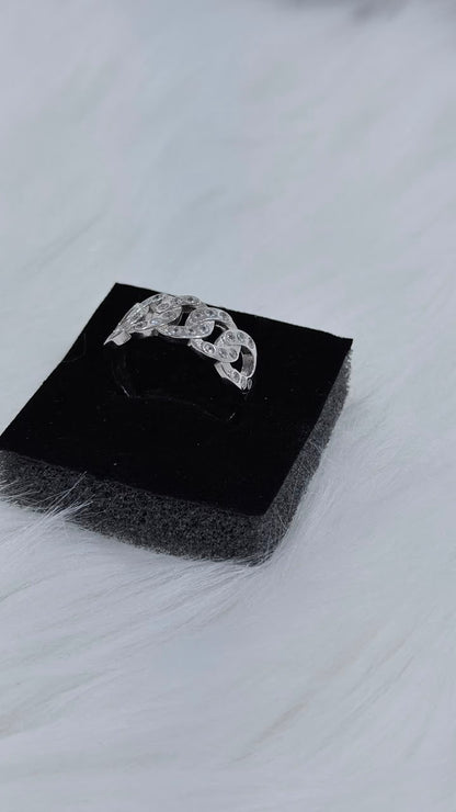 PURE SILVER MEN'S RING MR0026
