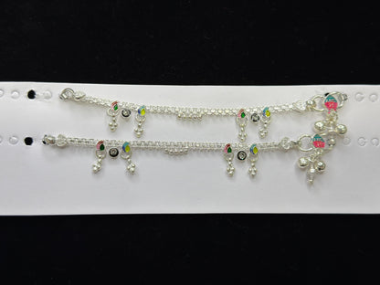 PURE SILVER KIDS ANKLETS KA0018
