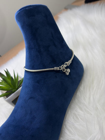 PURE SILVER ANTIQUE ANKLETS SJ0015