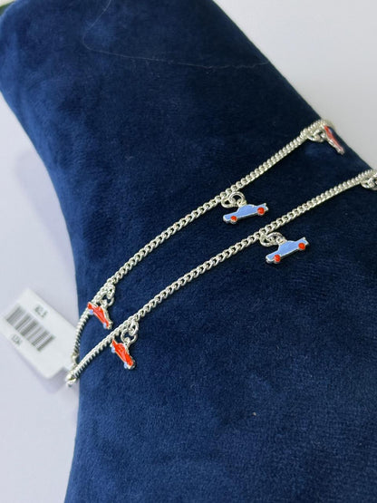 PURE SILVER KIDS ANKLETS KA0022