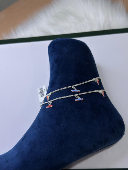 PURE SILVER KIDS ANKLETS KA0022