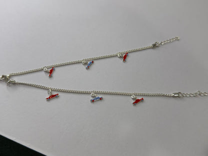 PURE SILVER KIDS ANKLETS KA0022