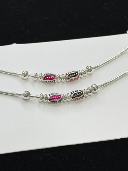 PURE SILVER KIDS ANKLETS KA0019