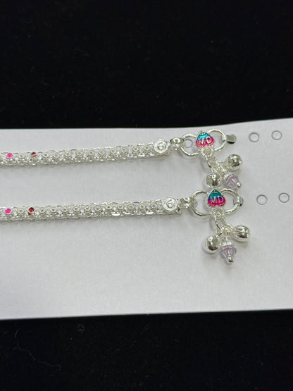 PURE SILVER KIDS ANKLETS KA0020
