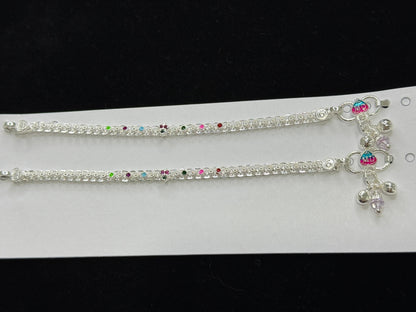 PURE SILVER KIDS ANKLETS KA0020