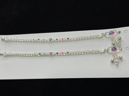 PURE SILVER KIDS ANKLETS KA0020