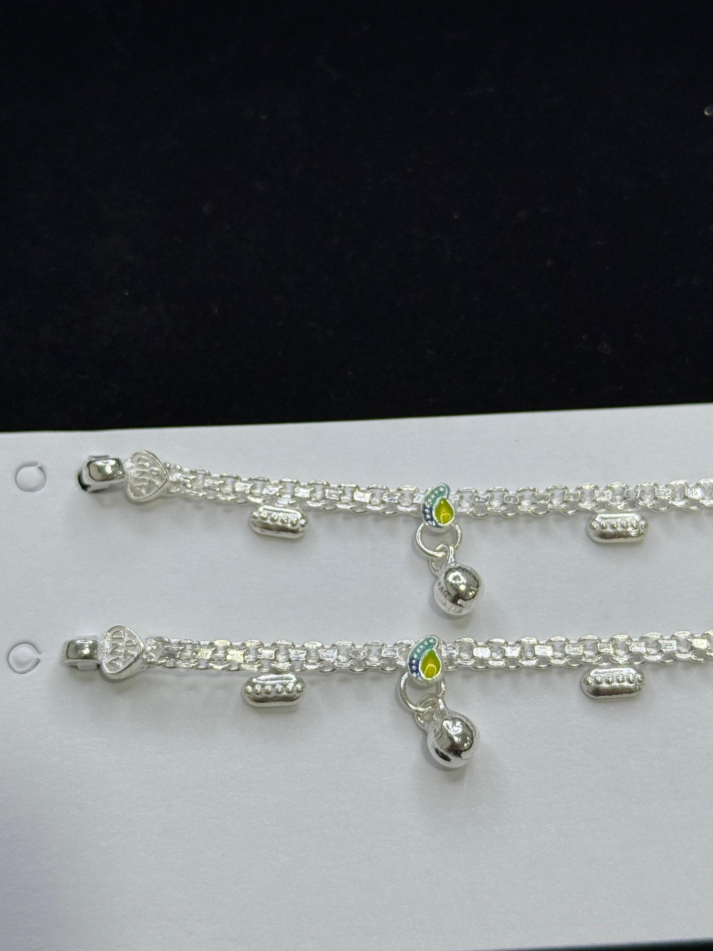 PURE SILVER KIDS ANKLETS KA0021