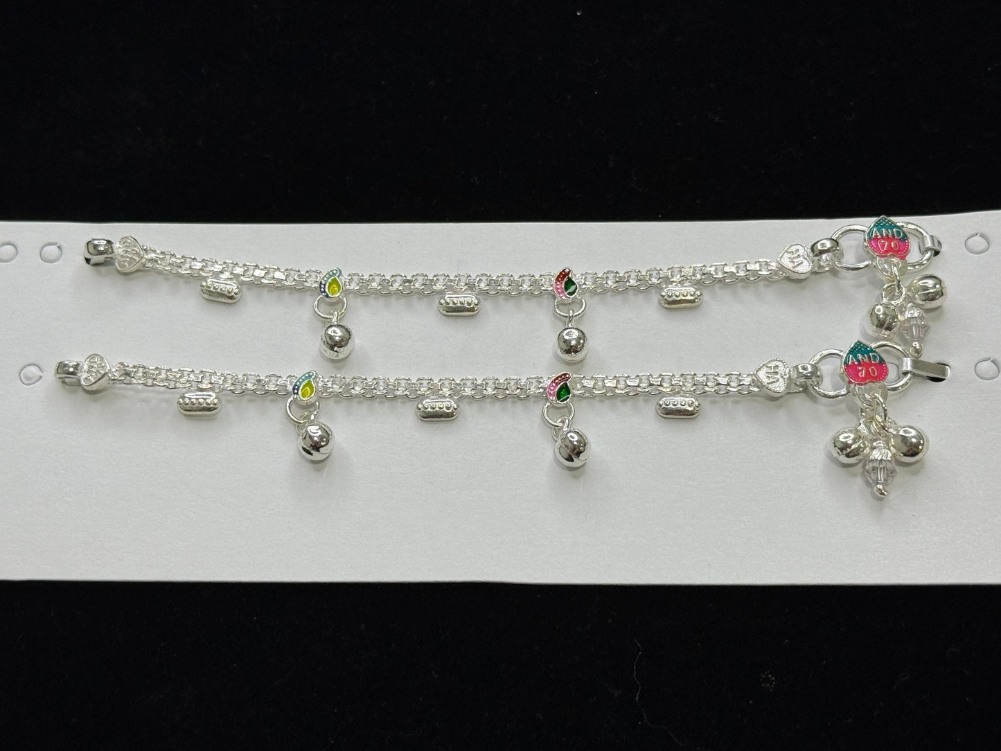 PURE SILVER KIDS ANKLETS KA0021