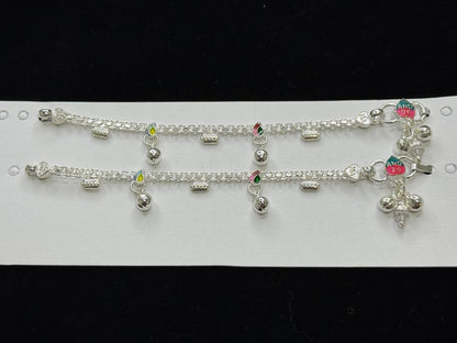 PURE SILVER KIDS ANKLETS KA0021