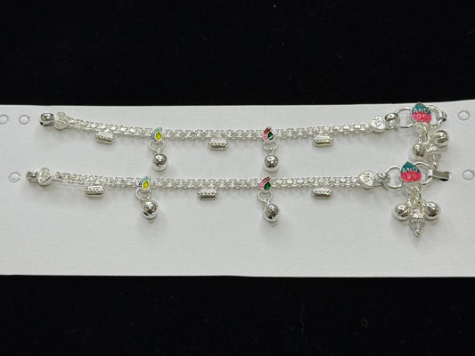 PURE SILVER KIDS ANKLETS KA0021