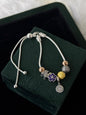 REAL SILVER CHAIN CHARM BRACELETS FOR WOMEN WB0044