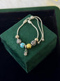 REAL SILVER CHARM CHAIN BRACALET FOR WOMEN WB0043