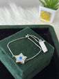 REAL SILVER EVIL EYE STAR WOMEN BRACELET WB0033