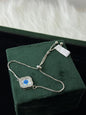 REAL SILVER EVIL EYE WOMEN BRACELET WB0032