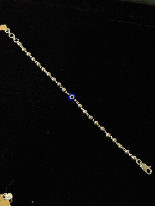 REAL SILVER EVIL EYE WOMEN BRACELET WB0029