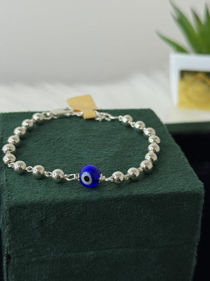 REAL SILVER EVIL EYE WOMEN BRACELET WB0029